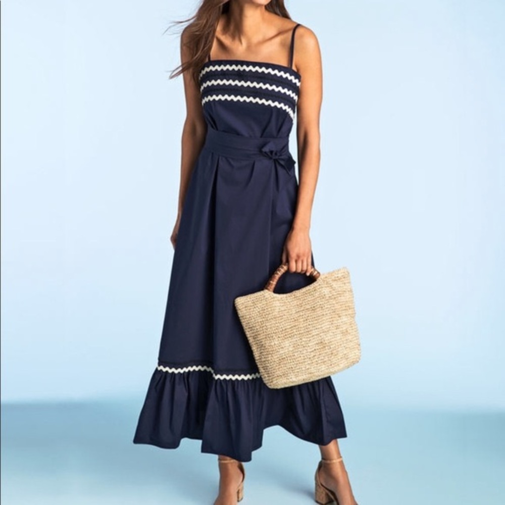 Vineyard Vines Ric Rac Navy Dress!